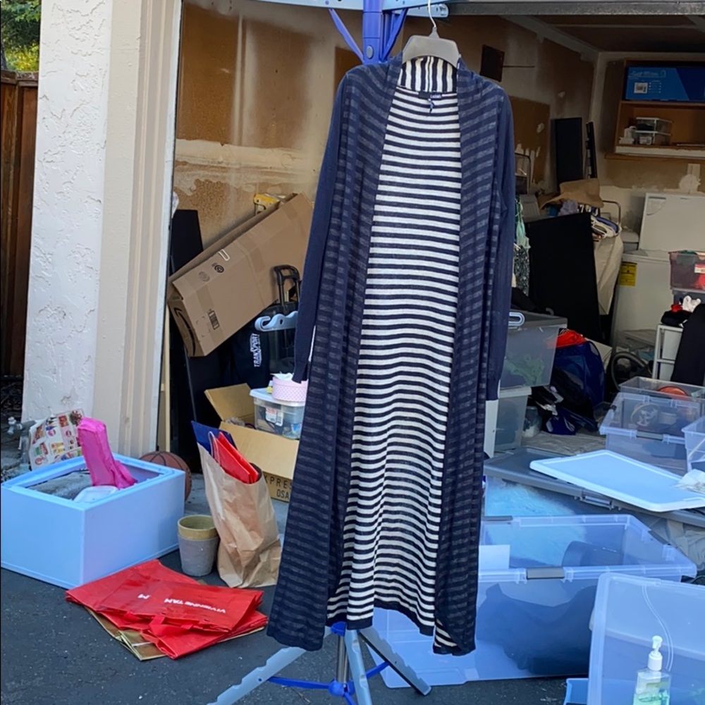 Cardigan sweater long
